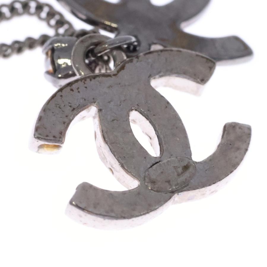 CHANEL シャネル ダブルココマークネックレス ペンダント チェーン 
