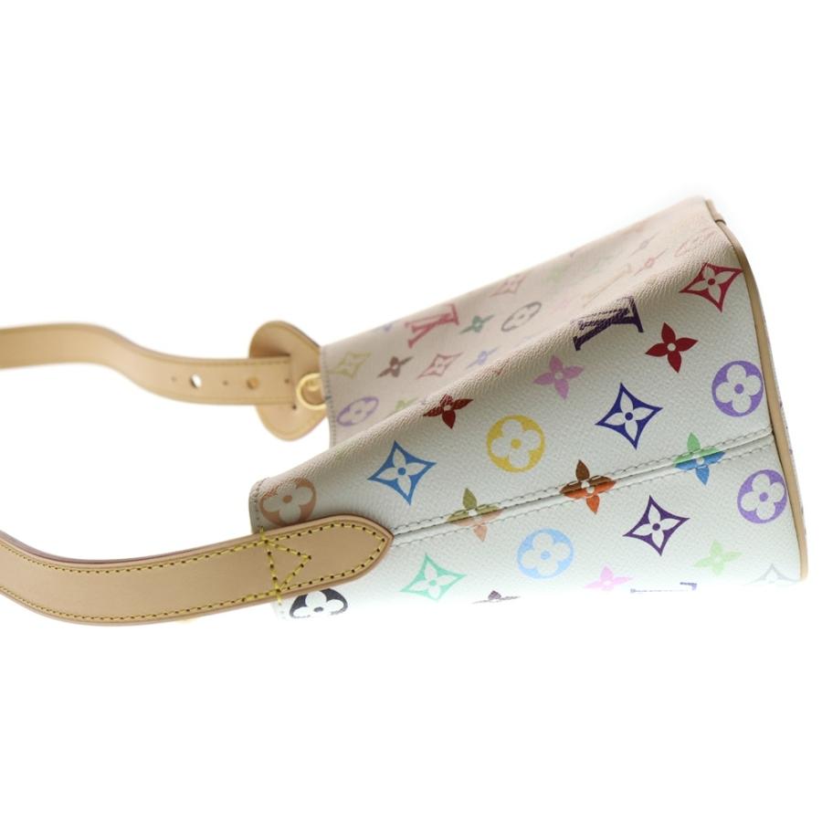 LOUIS VUITTON ルイヴィトン ×TM 村上隆 モノグラムマルチカラー オールインBB ショルダーバッグ ゴールド金具 ホワイト/マルチカラー M13089 LOUIS VUITTON（ルイ・ヴィトン） ×TM 村上隆 モノグラムマルチカラー