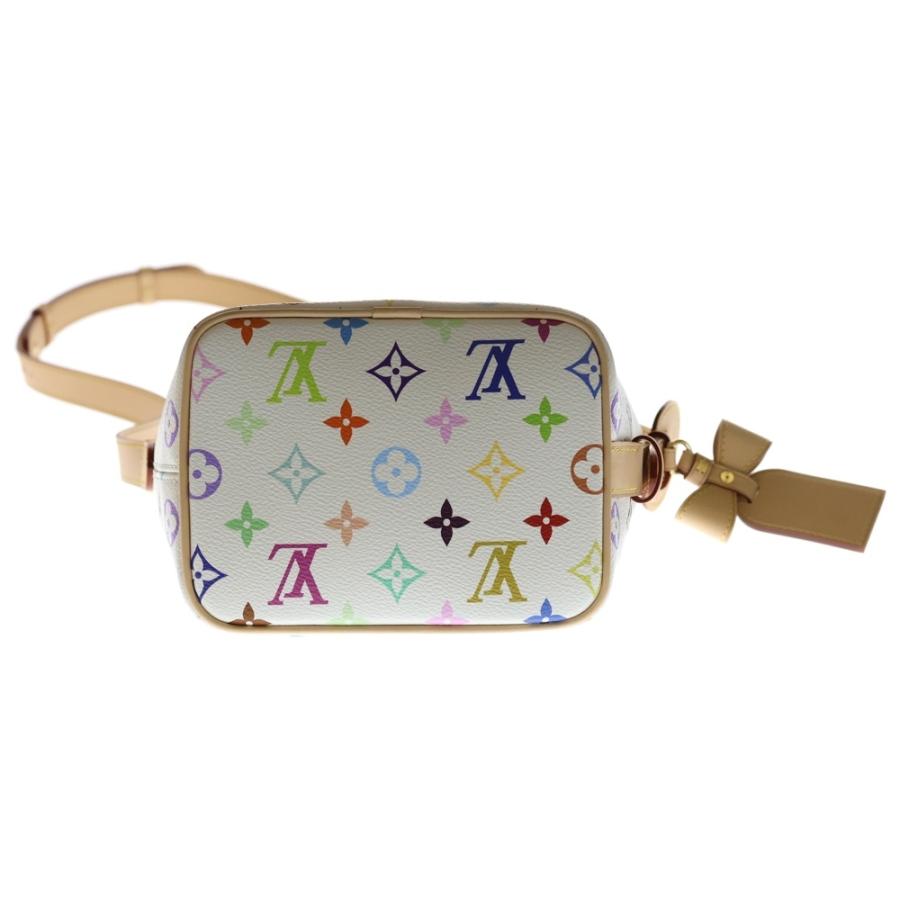 LOUIS VUITTON ルイヴィトン ×TM 村上隆 モノグラムマルチカラー オールインBB ショルダーバッグ ゴールド金具 ホワイト/マルチカラー M13089 LOUIS VUITTON（ルイ・ヴィトン） ×TM 村上隆 モノグラムマルチカラー