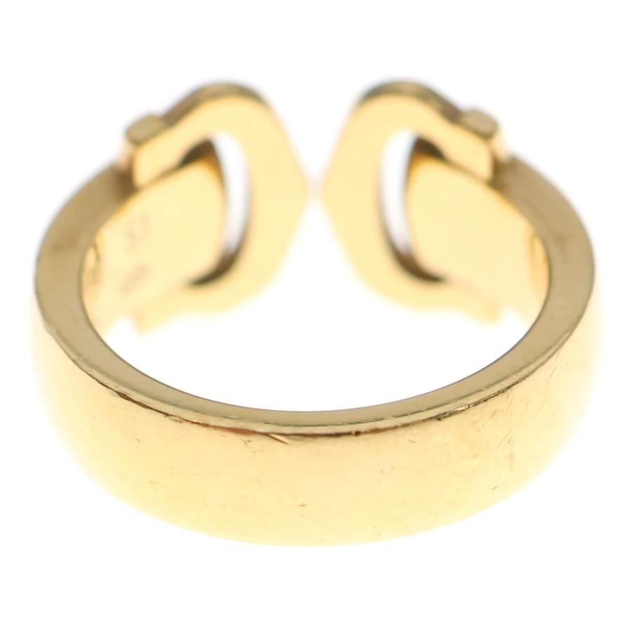 Cartier（カルティエ） 2C ブークルセ ダイヤ リング Au750 K18 