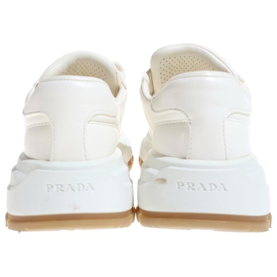 PRADA（プラダ） Prax 01 トライアングルロゴプレートレザーローカット