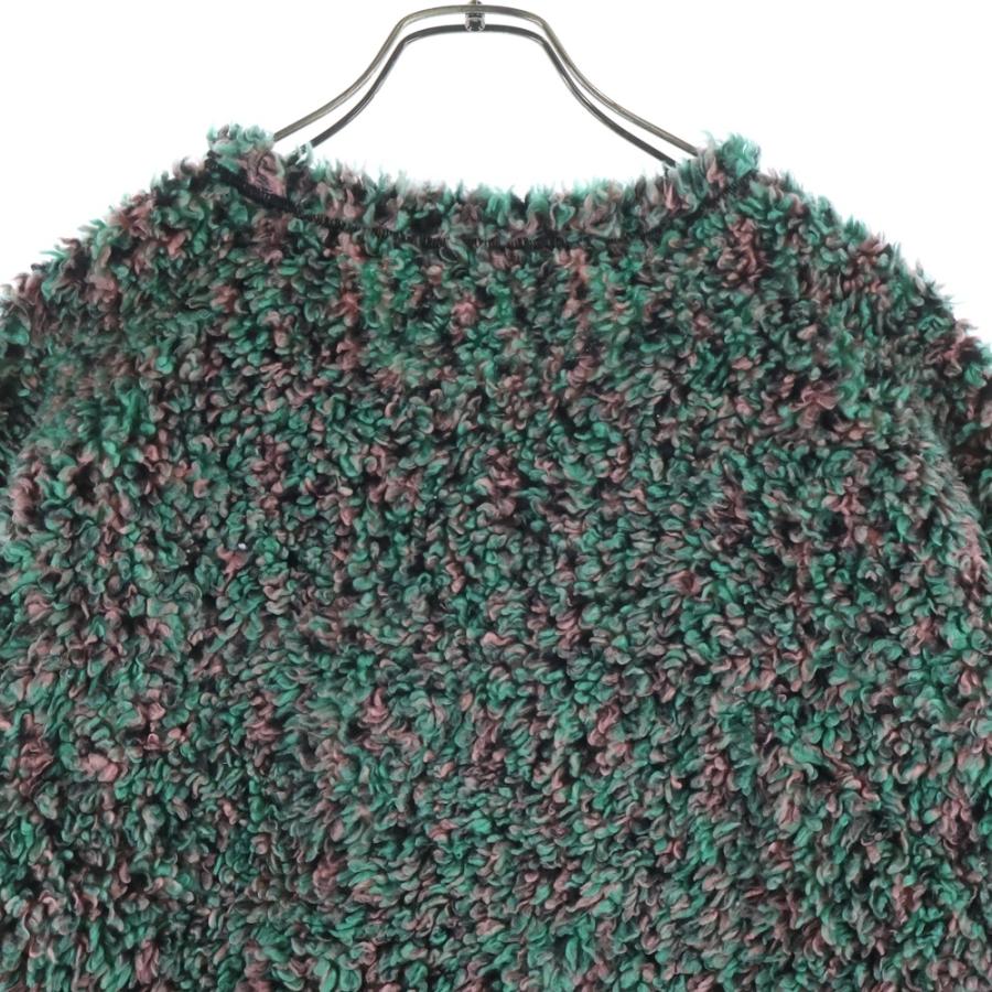 SUPREME シュプリーム 23SS High Pile Fleece Pullover ハイパイル ボア クルーネック スウェットトレーナー フリース グリーン NT02307I_3