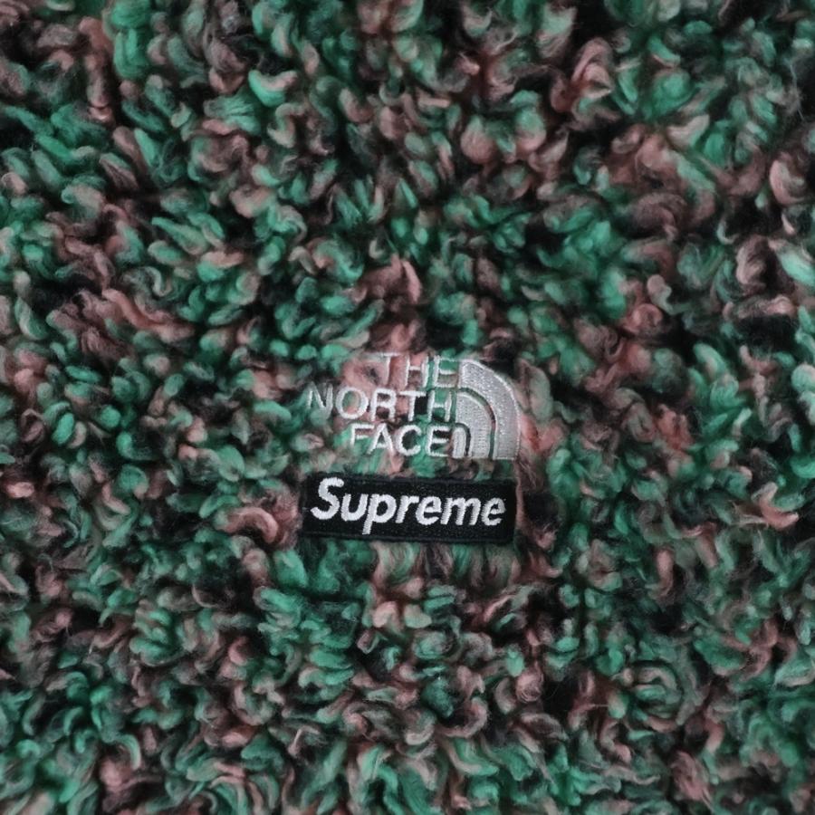 SUPREME シュプリーム 23SS High Pile Fleece Pullover ハイパイル ボア クルーネック スウェットトレーナー フリース グリーン NT02307I_4