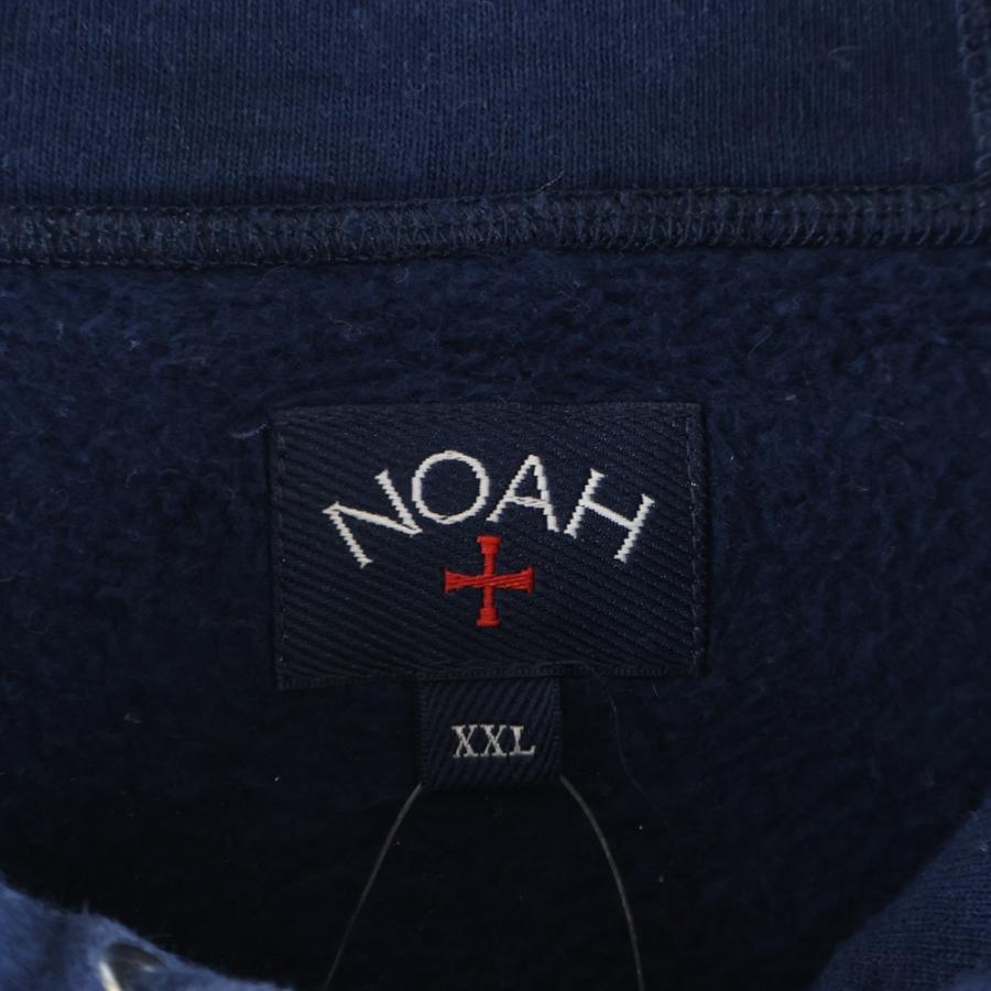 NOAH フード付きパーカー ネイビー Core Classic Hoodie - Noah