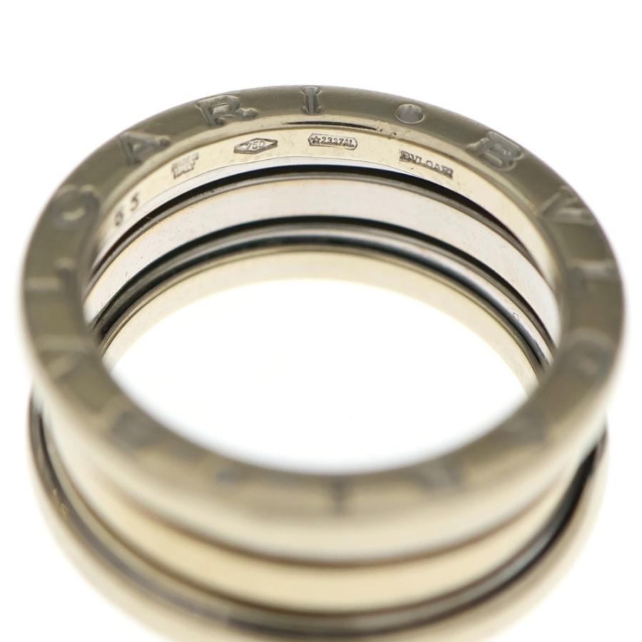 BVLGARI（ブルガリ） B.Zero1 ビーゼロワン リング 2バンド Au750 K18