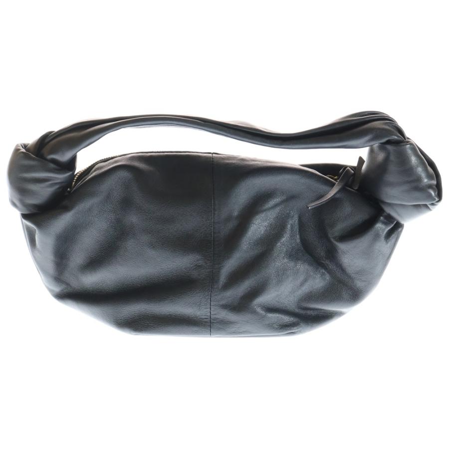 so08na様　BOTTEGA VENETA ダブルノット　ブラックハンドバッグ BOTTEGA VENETA（ボッテガ・ヴェネタ） ダブルノット レザー