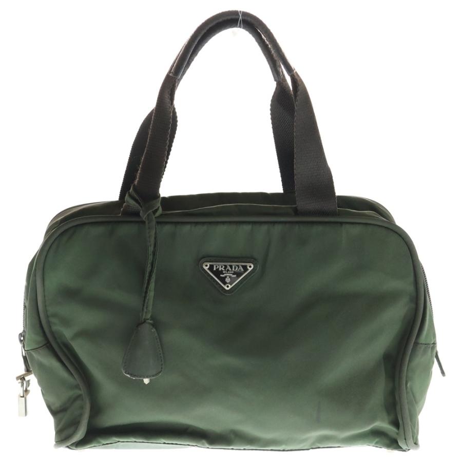 PRADA（プラダ） トライアングルロゴプレート ナイロン ミニボストン