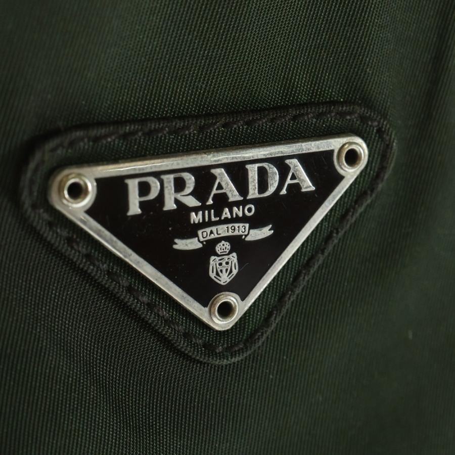 PRADA（プラダ） トライアングルロゴプレート ナイロン ミニボストン