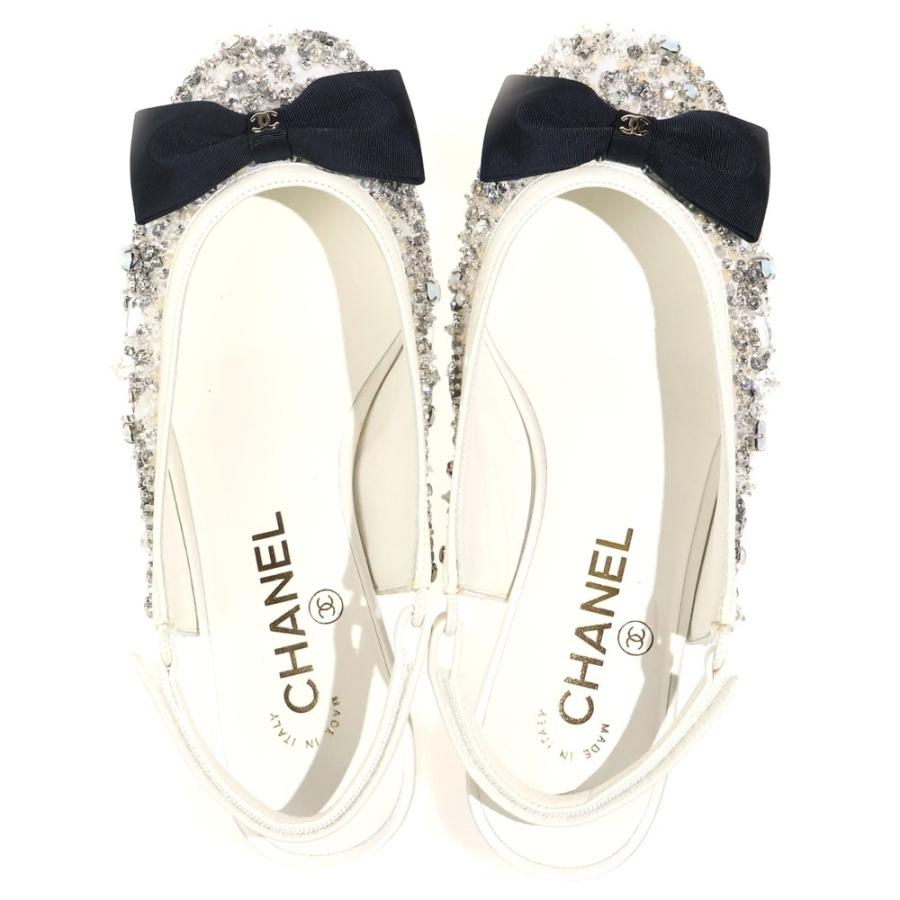 CHANEL（シャネル） 24SS ココマーク リボン付き パンプス