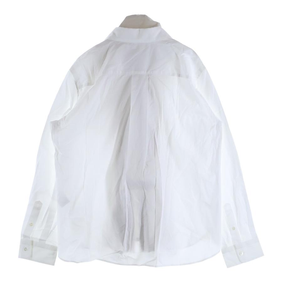 sacai（サカイ） 25SS Poplin Shirt ポプリンシャツ ホワイト 25