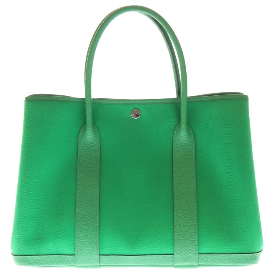 HERMES（エルメス） ガーデンパーティPM バンブー トワルアッシュ