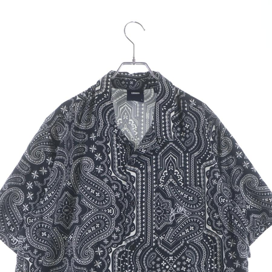 KITH（キス） 20SS Summer Camp Collar Bandana Shirt ペイズリー柄