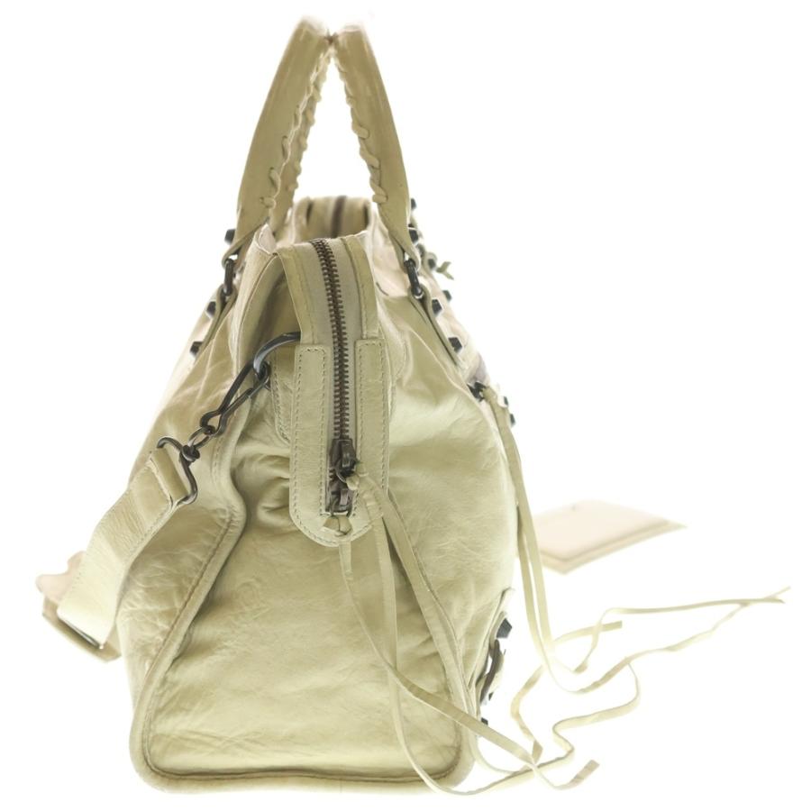 バレンシアガ　2way ザシティ　ショルダーバッグ　レザー　ベージュ BALENCIAGA（バレンシアガ） ザ シティ 2WAYハンドバッグ ショルダー