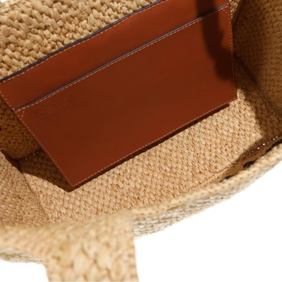 LOEWE ロエベ ロエベフォント トート ミニ ラフィア 2WAYバッグ ショルダーバッグ ハンドバッグ カゴバッグ ベージュ A685V46X01の画像
