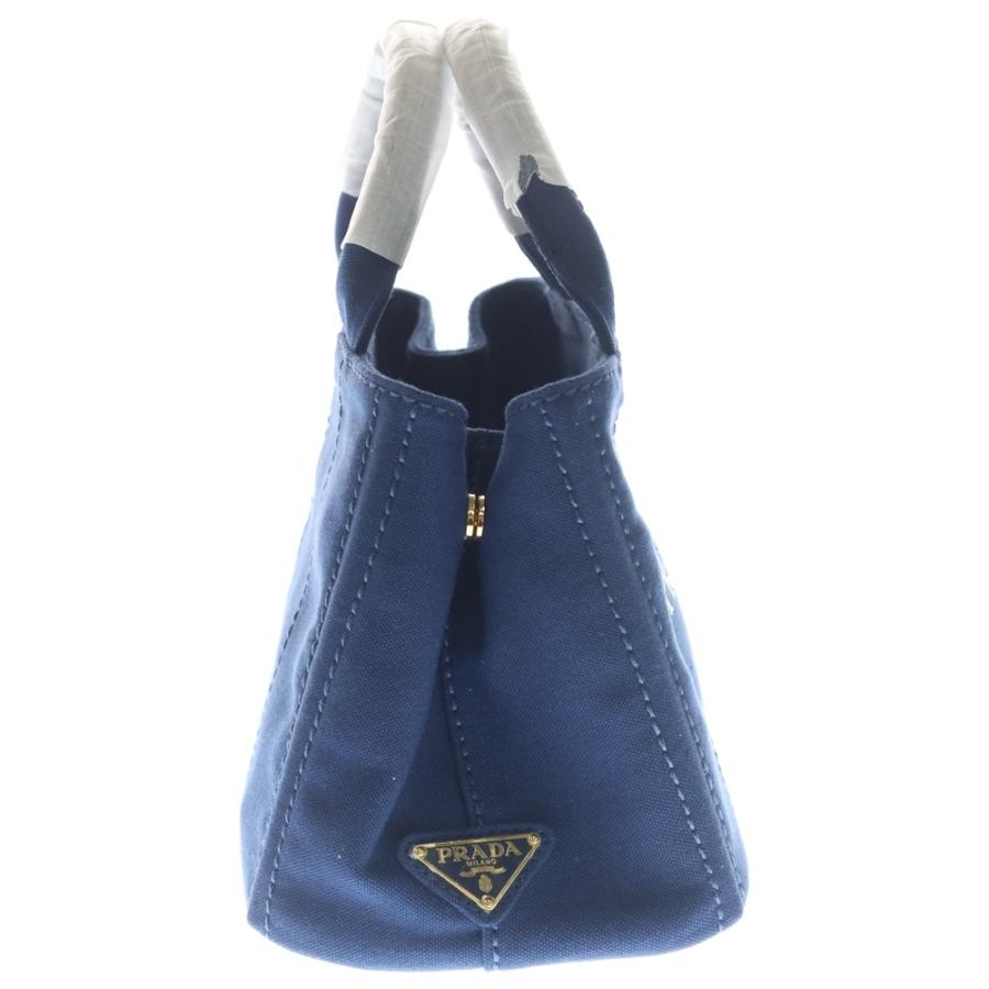 PRADA（プラダ） カナパ 2wayハンドバッグ ショルダーバッグ ネイビー