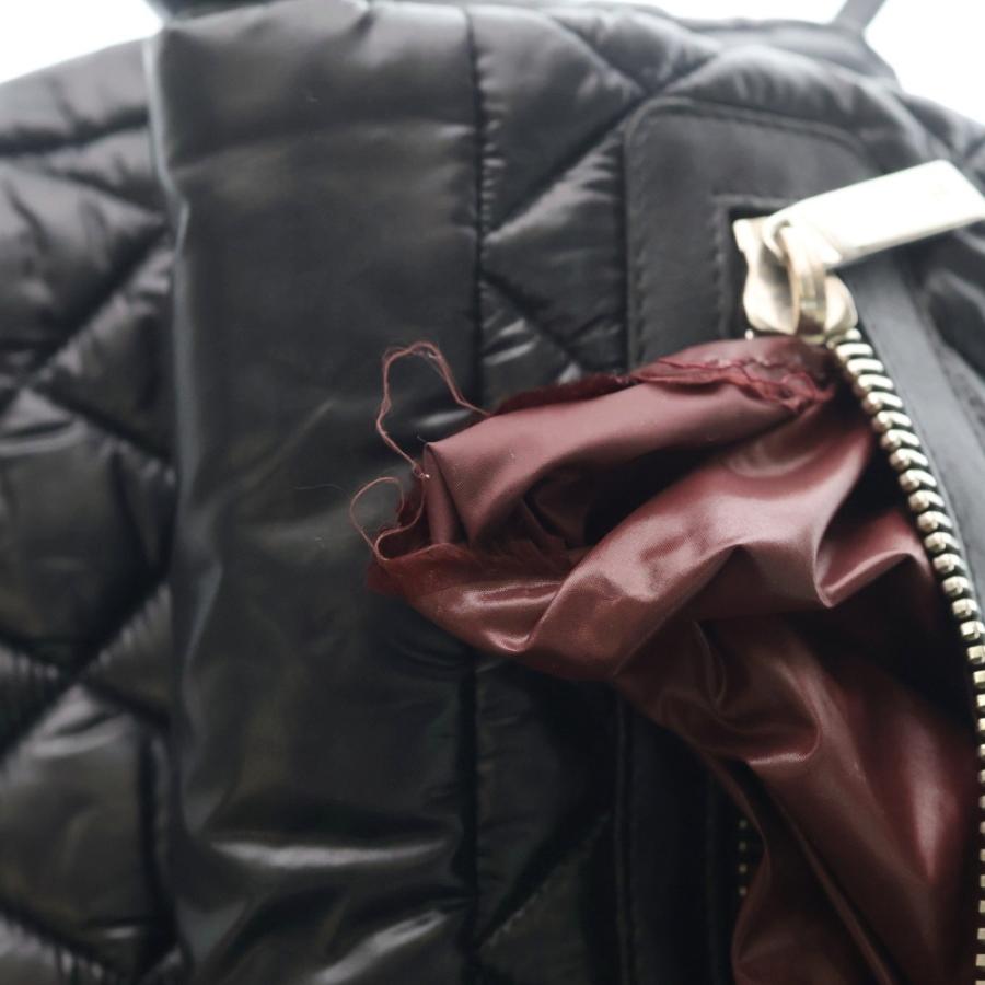 CHANEL シャネル コココクーン ココマーク キルティング ナイロン ショルダーバッグ ブラック A48616の画像