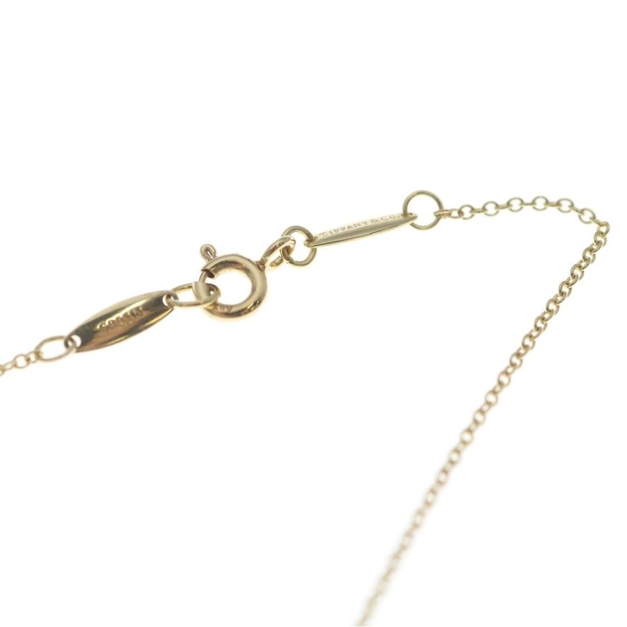TIFFANY & Co. (ティファニー) オープンハート ネックレス ペンダント チェーン ゴールド Au750YG_3