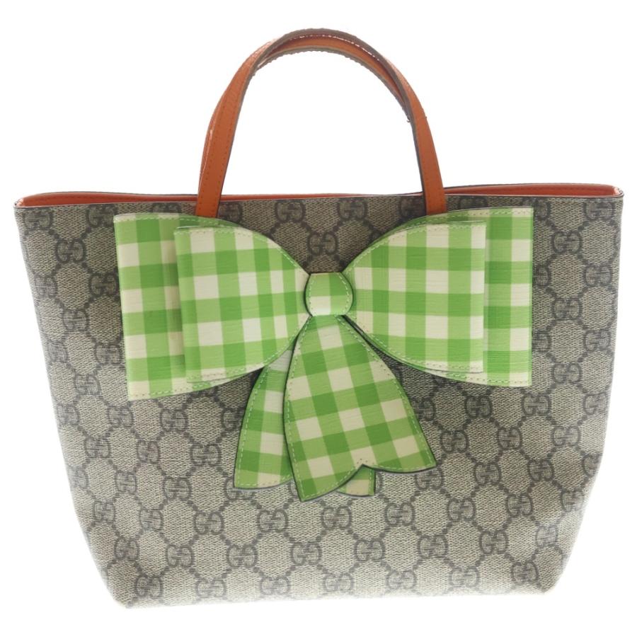 GUCCI（グッチ） GGスプリーム チルドレンズ ギンガムチェック柄