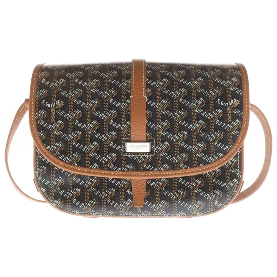 GOYARD ゴヤール ゴヤール ベルヴェデーレPM ショルダーバック ブラウン PVCレザー GOYARD（ゴヤール） ベルヴェデーレPM ショルダーバック ブラウン PVC