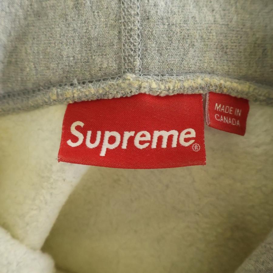 Supreme（シュプリーム） ボックスロゴ パーカー フーディー グレー #L