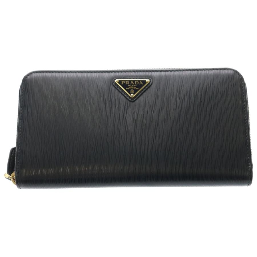 PRADA（プラダ） サフィアーノ ラウンドファスナーウォレット ロング 