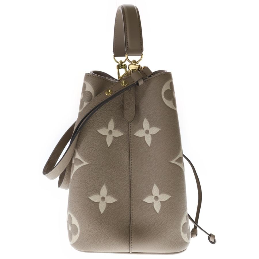 LOUIS VUITTON ルイヴィトン モノグラムアンプラント ネオノエMM 2WAYバッグ ショルダーバッグ ハンドバッグ ベージュ レザー M45555 ゴールド金具 LOUIS VUITTON（ルイ・ヴィトン） ヴィトン ネオノエMM バイカラー
