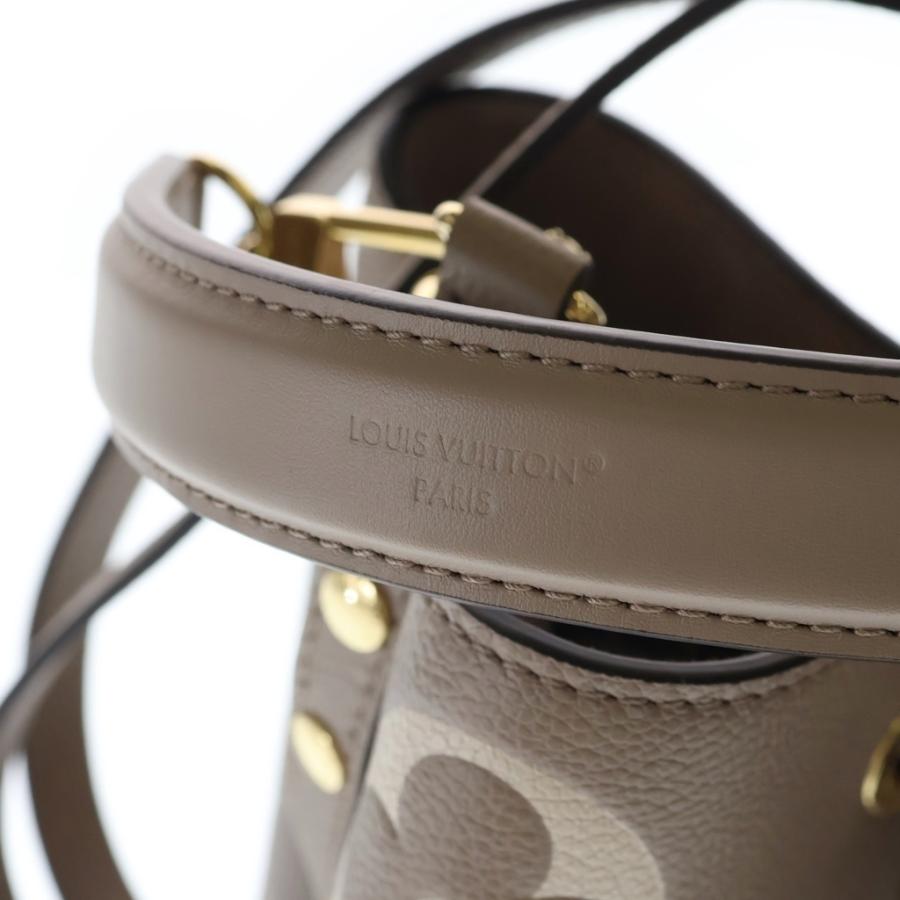 LOUIS VUITTON ルイヴィトン モノグラムアンプラント ネオノエMM 2WAYバッグ ショルダーバッグ ハンドバッグ ベージュ レザー M45555 ゴールド金具 LOUIS VUITTON - LOUIS VUITTON ルイヴィトン モノグラムアンプラント