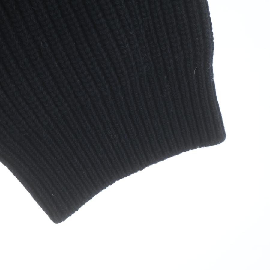 CELINE セリーヌ 21AW Embroidery Over Size Sweater ロゴエンブロイダリー オーバーサイズニットセーター ブラック 2A19R423Pの画像