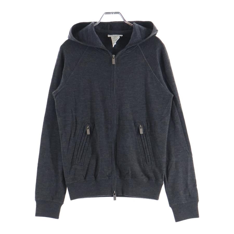 CELINE セリーヌ セットアップ カシミヤニット ジップアップパーカー フーディー イージーパンツ グレー 2 5853/1234 2 1801/1270 CELINE（セリーヌ） セットアップ カシミヤニット ジップアップ
