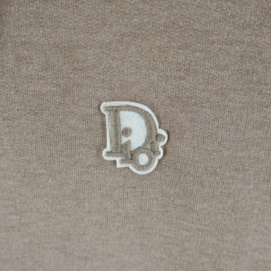 Christian Dior クリスチャンディオール プルオーバーパーカー フーディー ロゴ ブラウン コットン 213J640A0796の画像