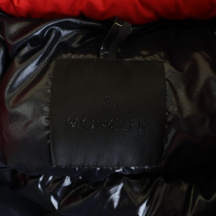 MONCLER モンクレール 22AW AMAK アマック ロゴプリント ジップアップ ダウンベスト レッド H20911A00110 53333の画像
