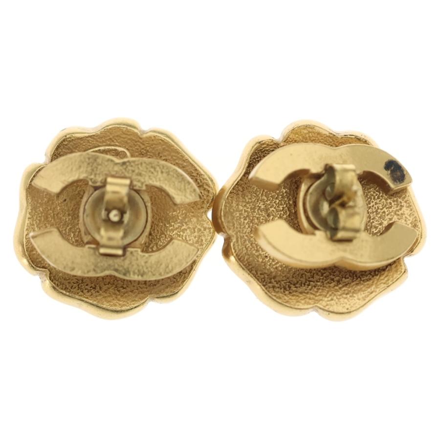 【正規品】CHANEL シャネル ココマーク フラワー ピアス ゴールド CHANEL（シャネル） ココマーク フラワー ピアス ゴールド 03P : BRING