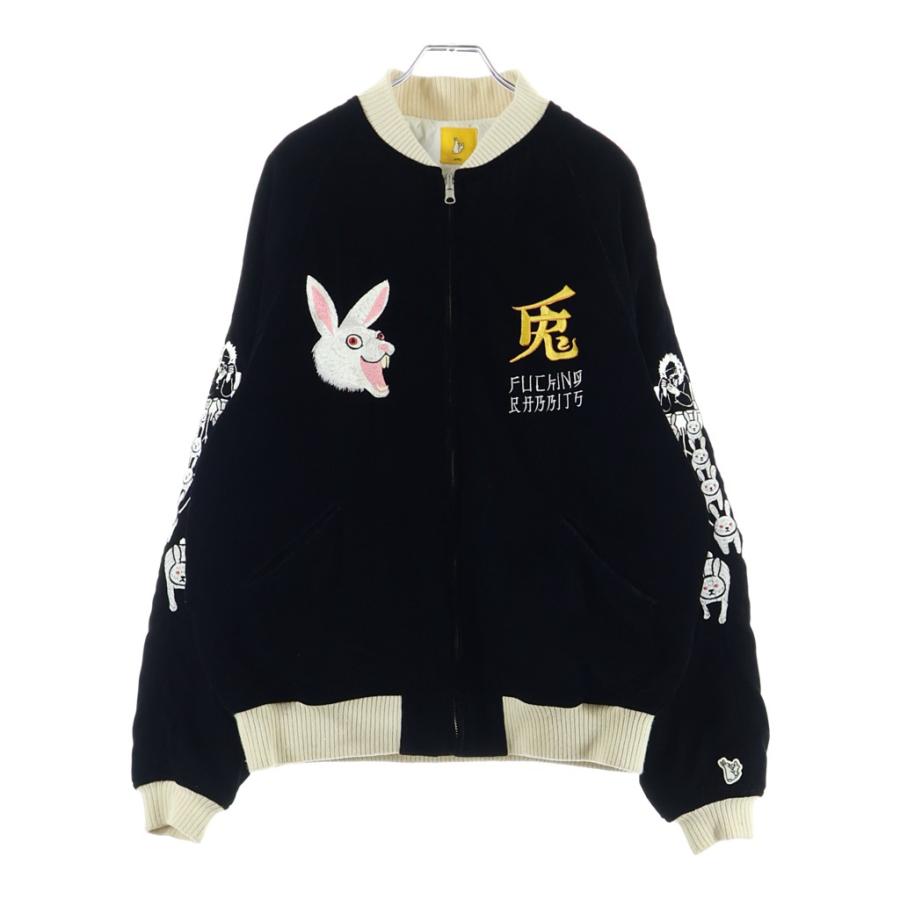 FR2GOLF リバーシブルジャケット FR2 エフアールツー 刺繍リバーシブルジャケット ブラック #L : BRING