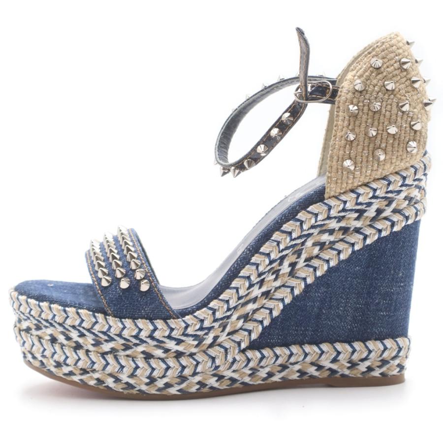 Louboutin クリスチャンルブタン サンダル マドモニカ 37 Christian