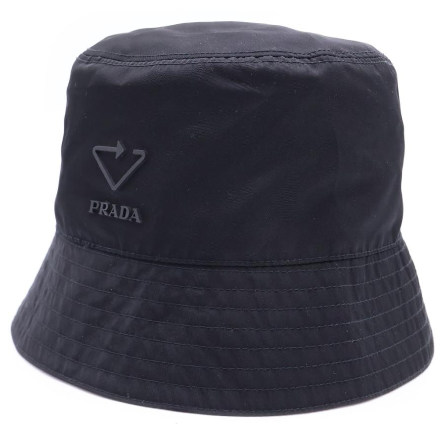 PRADA（プラダ） Re-Nylon リナイロン バケットハット 帽子 ブラック