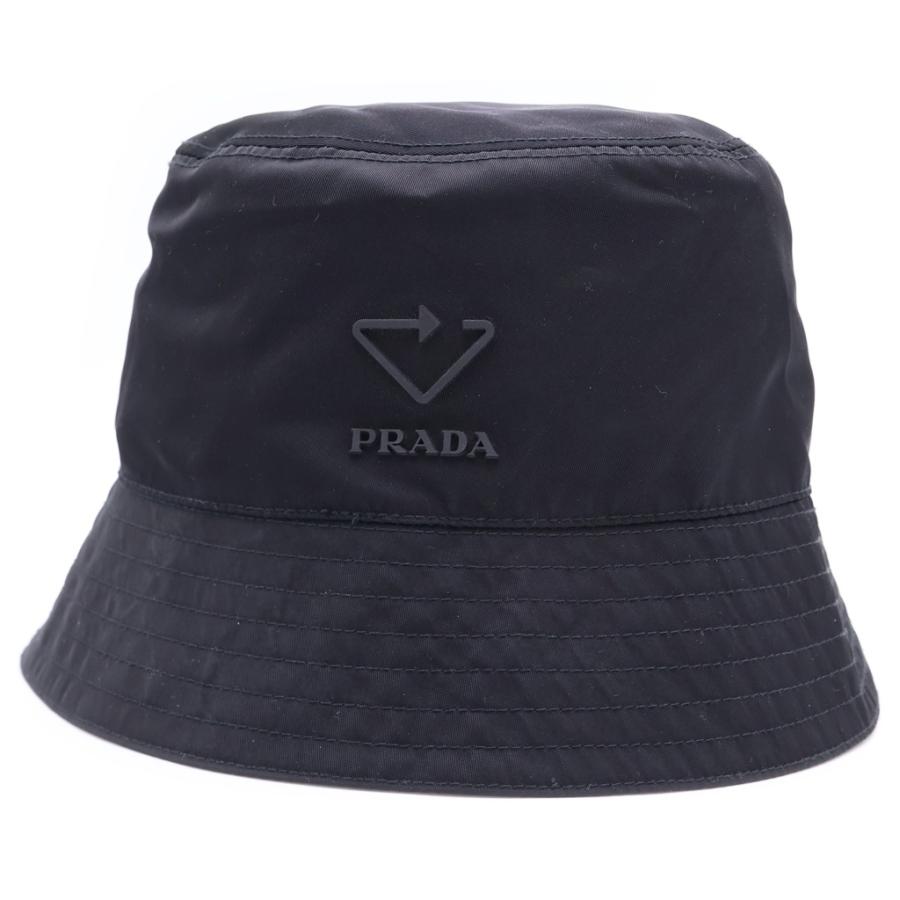 PRADA（プラダ） Re-Nylon リナイロン バケットハット 帽子 ブラック
