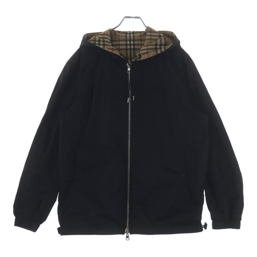 極美品✨バーバリーロンドン ダッフルパーカー フード ジャンパー ノバチェック BURBERRY（バーバリー） ナイロン ノヴァチェック リバーシブル