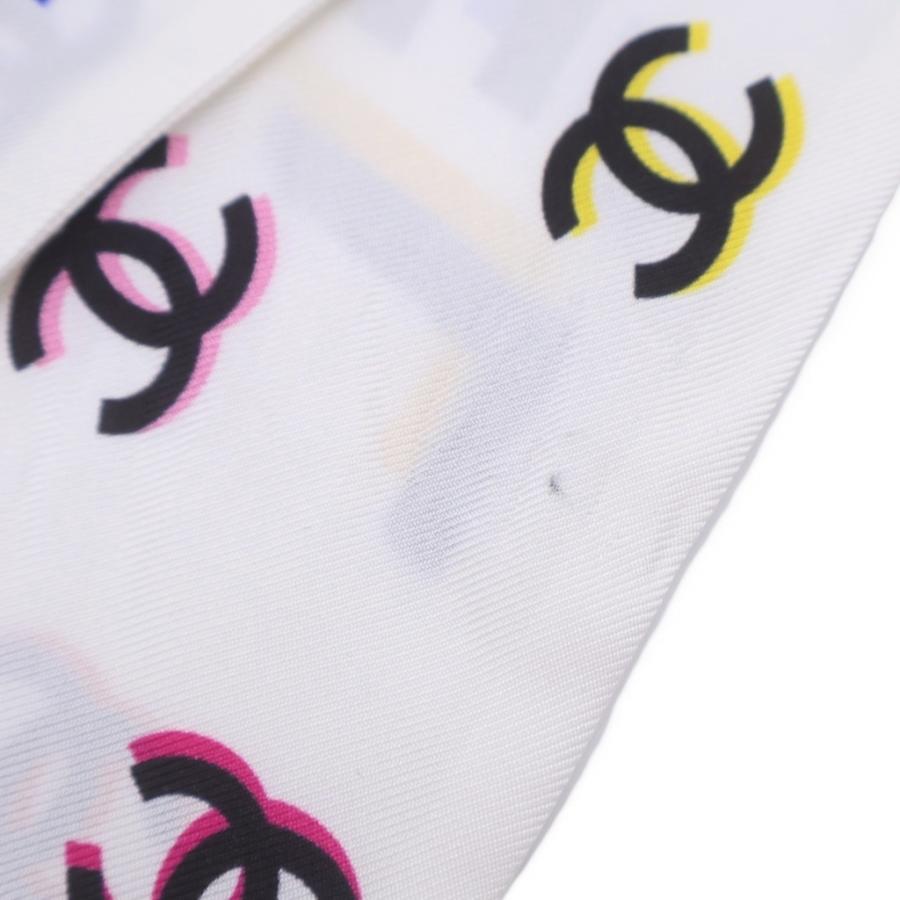 CHANEL（シャネル） ココマーク ツイリー ロゴプリント シルク