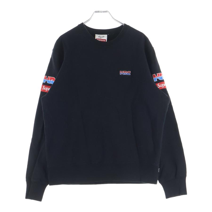 Supreme（シュプリーム） 19AW Honda Fox Racing Crewneck Black