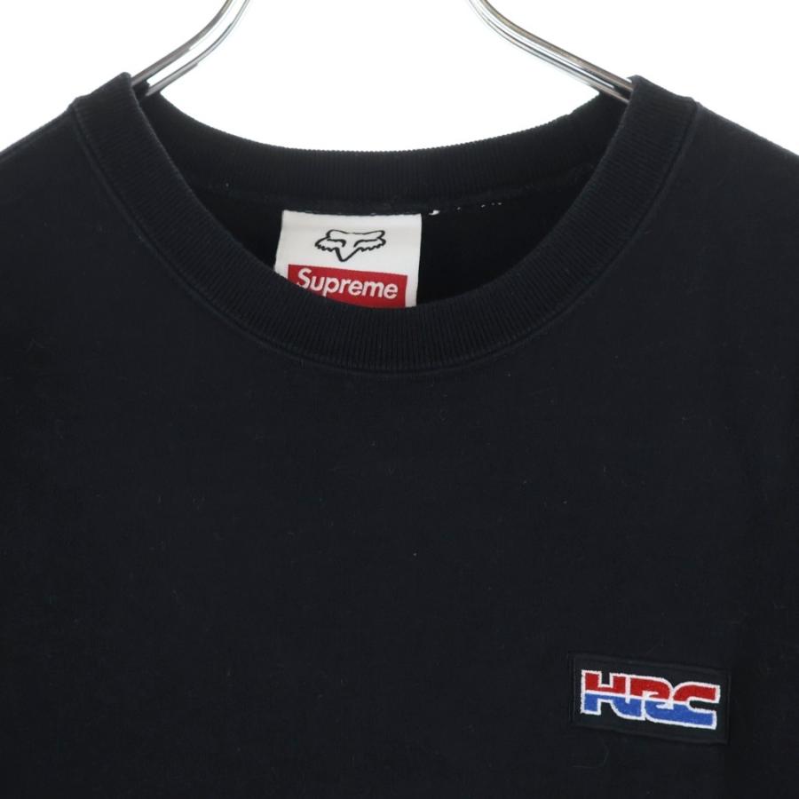 Supreme（シュプリーム） 19AW Honda Fox Racing Crewneck Black