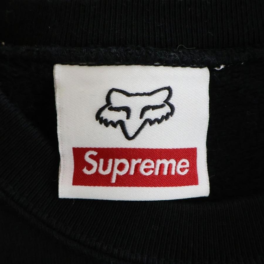 Supreme（シュプリーム） 19AW Honda Fox Racing Crewneck Black