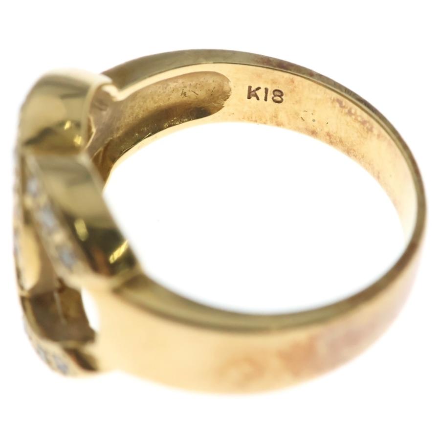 CHANEL（シャネル） ココマーク ダイヤ Au750 K18YG リング D0.15ct