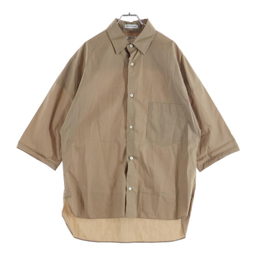 MADISONBLUE マディソンブルー コットン半袖シャツ ボタンダウン