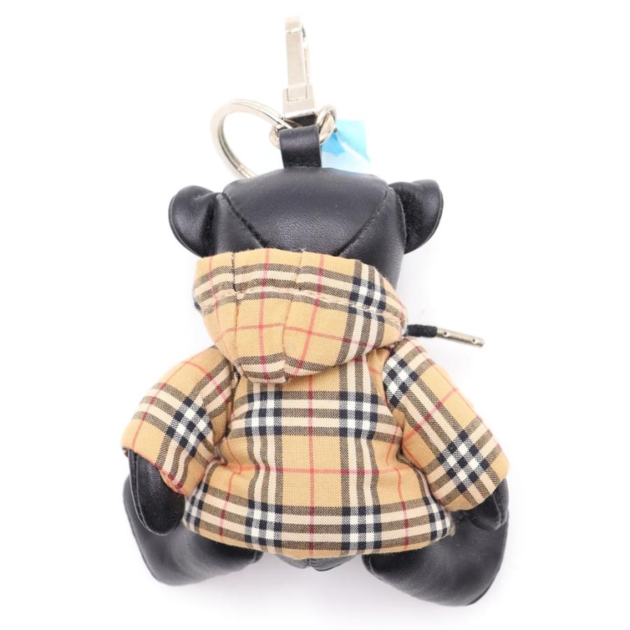 Burberryトーマスベアチャーム　カシミヤ　ゴールド金具　ノバチェック BURBERRY（バーバリー） トーマスベア ノバチェックジャケット