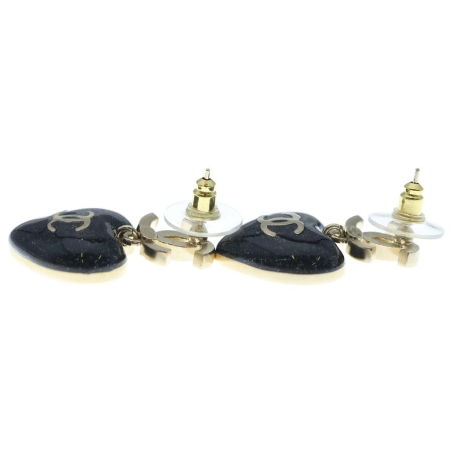 CHANEL（シャネル） C23P ココマーク ハート ラインストーン ピアス