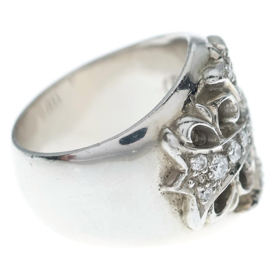 CHROME HEARTS（クロムハーツ） K18WG KEEPER P/DIA キーパーリング