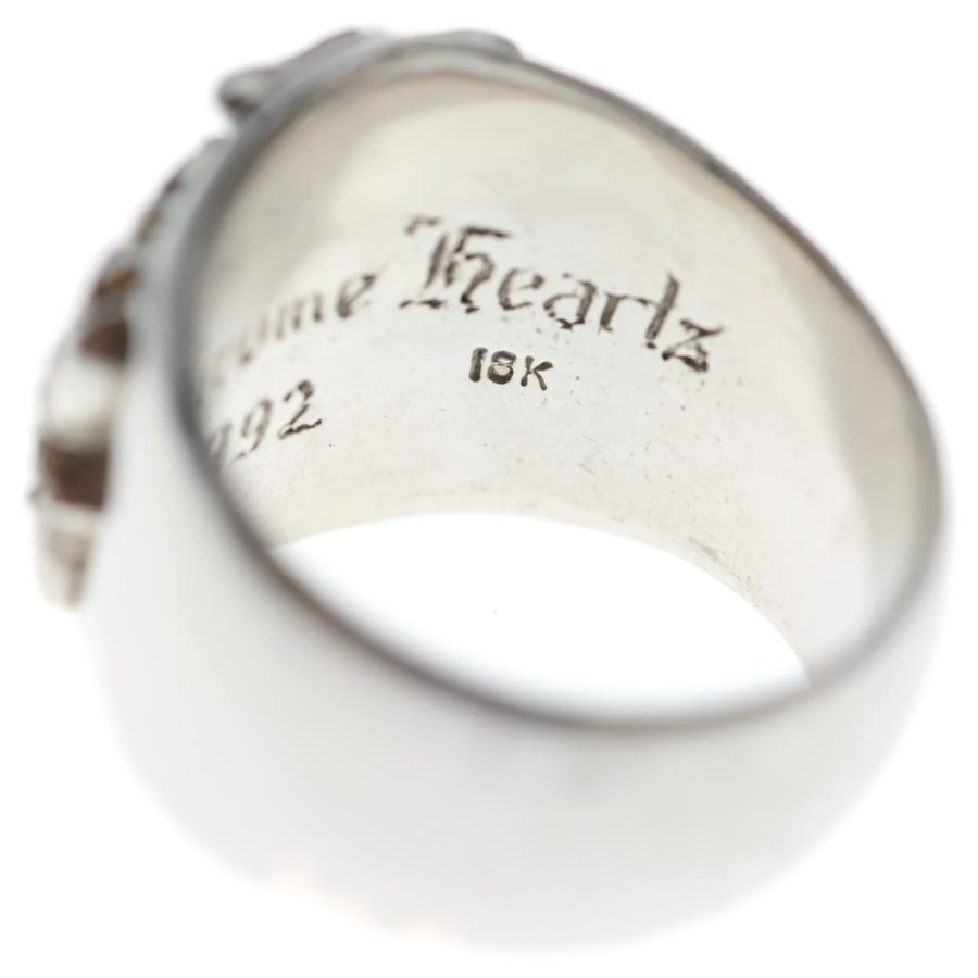 CHROME HEARTS（クロムハーツ） K18WG KEEPER P/DIA キーパーリング
