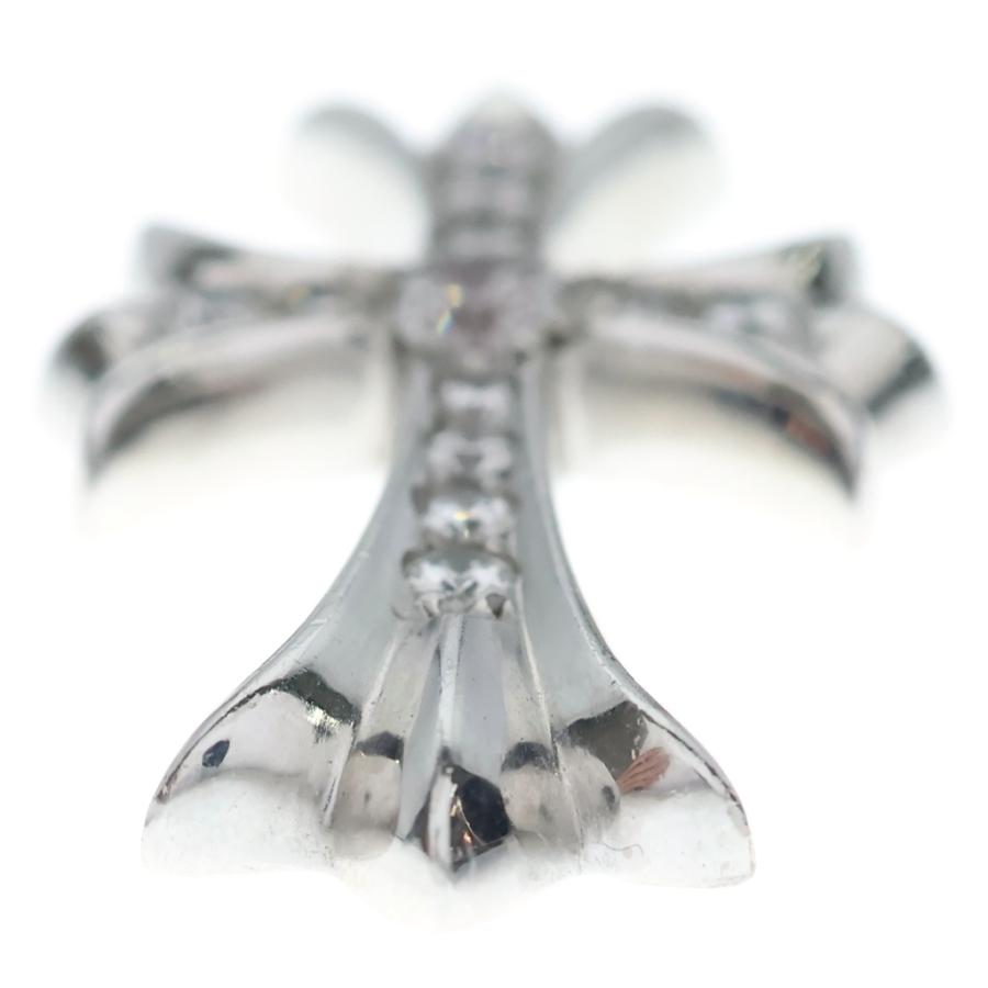 CHROME HEARTS（クロムハーツ） 18KWG CH CRS SML P/DIA スモールCH
