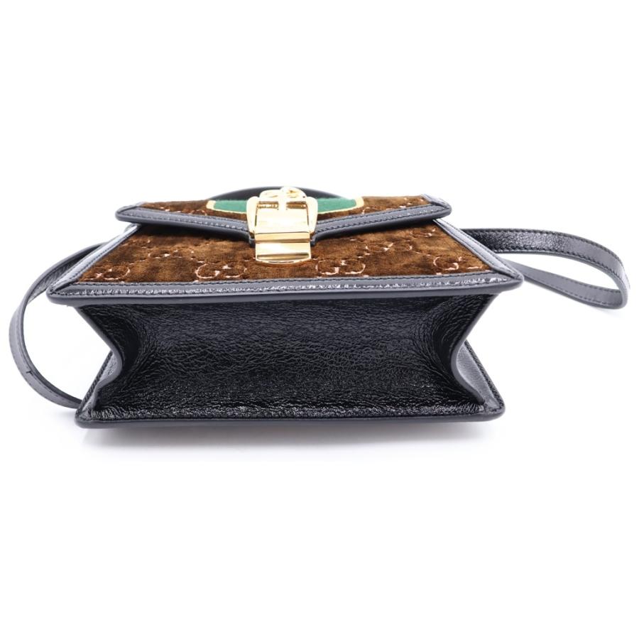 GUCCI（グッチ） シルヴィ シェリーライン ベルベット ベロア レザー