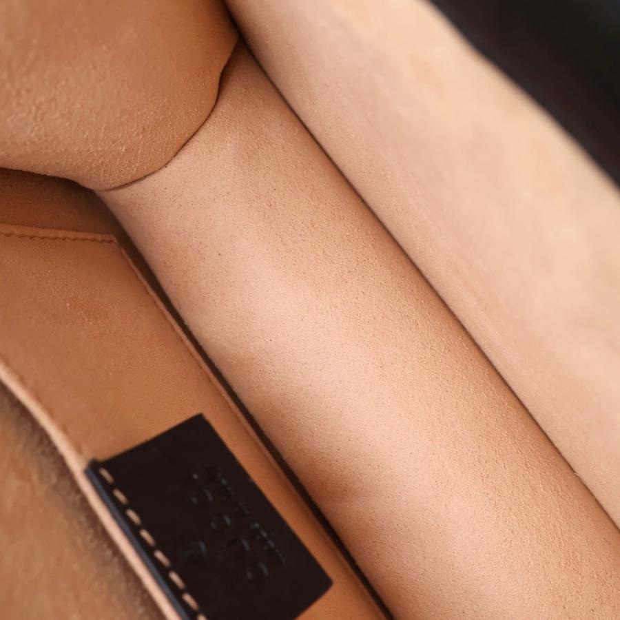 GUCCI（グッチ） シルヴィ シェリーライン ベルベット ベロア レザー